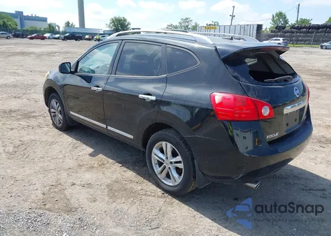 2012 Nissan Rogue Sv из США, поврежденный, VIN JN8AS5MVXCW407122